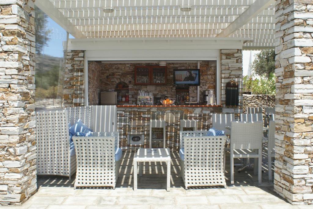 Villa Antoniadis Platis Gialos  ภายนอก รูปภาพ